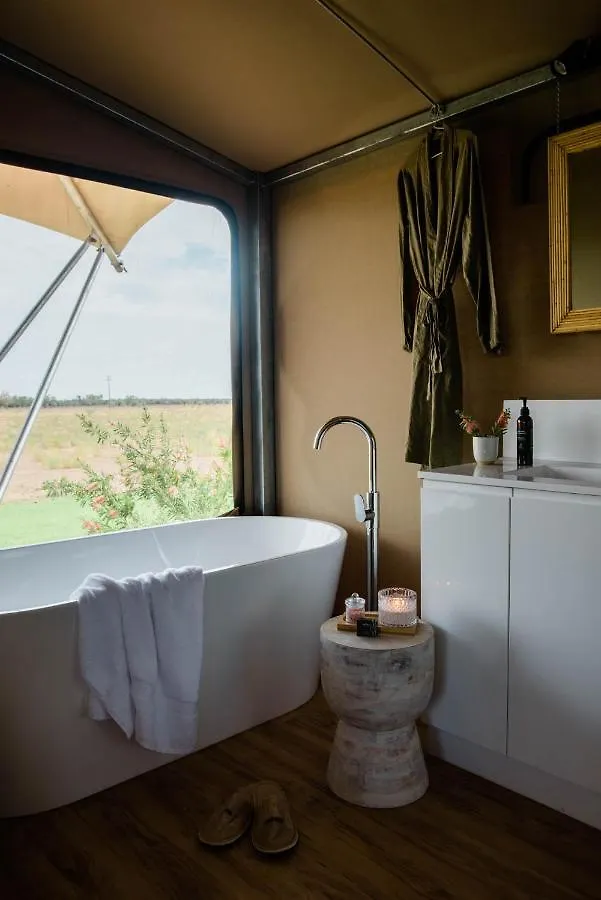 Mitchell Grass Retreat Hotel Longreach Luxury tent